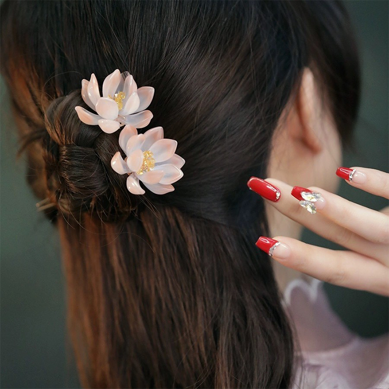 1Pair Vintage Hairpin Glazed F – Hanbok Hair Pin recenzja i cena