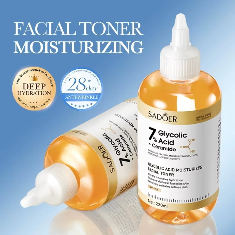 SADOER Glycolic Acid Toner Fac – Essence Serum Toner recenzja i cena