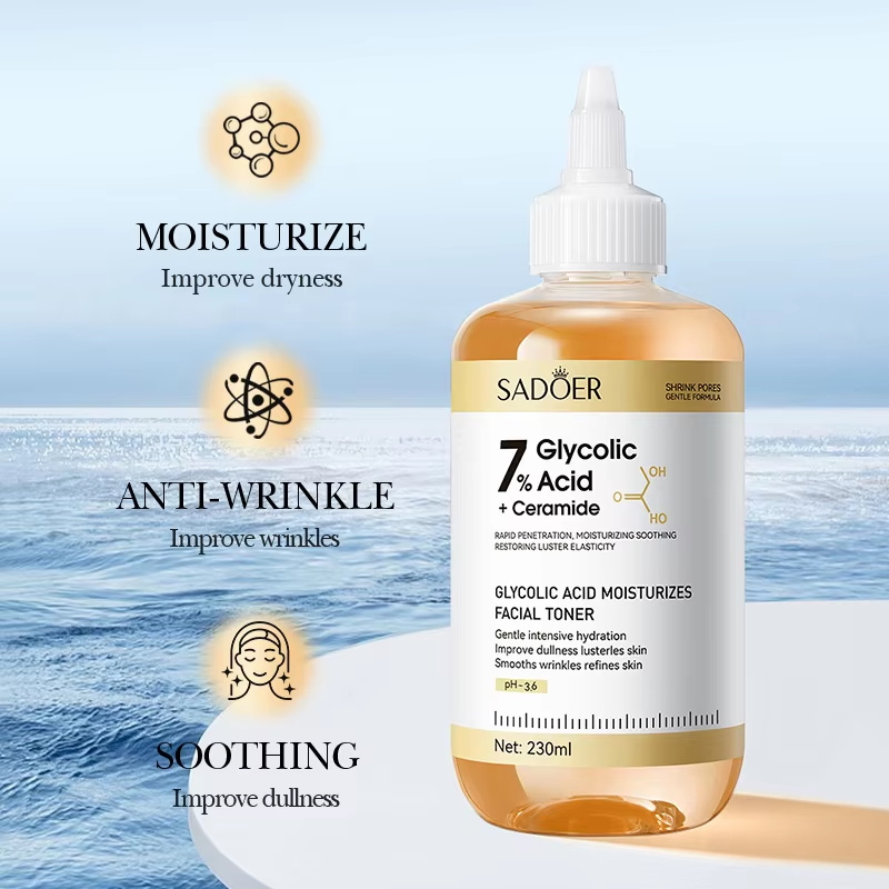 SADOER Glycolic Acid Toner Fac – Essence Serum Toner recenzja i cena