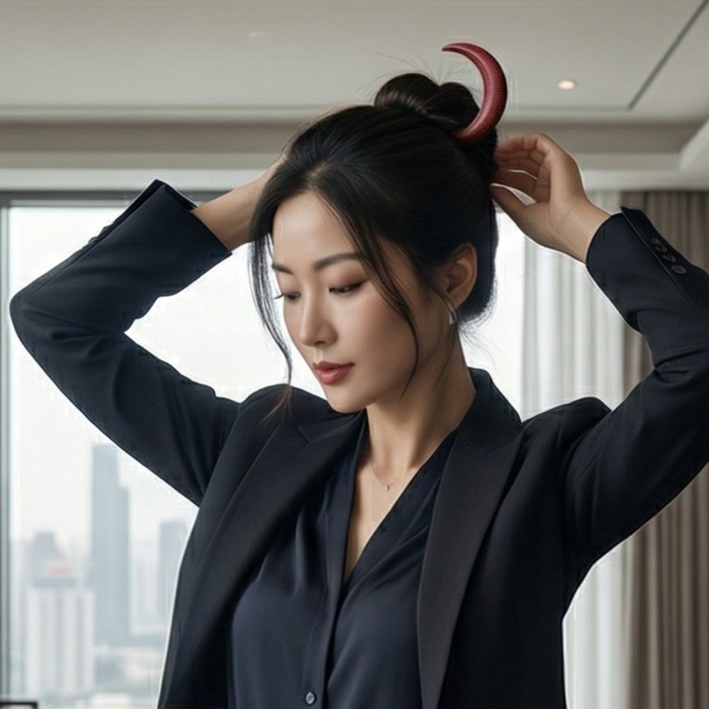 Fashion Elegant Crescent Hair  – Hanbok Hair Pin recenzja i cena