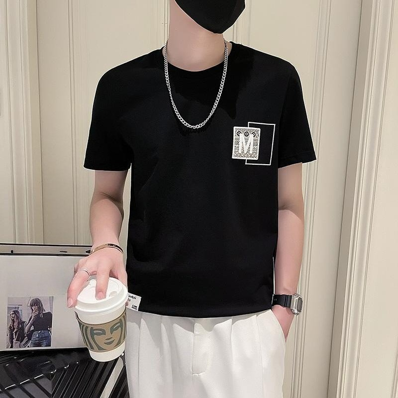 Trendy Men Short Sleeve Top Su – Korean Daily Lifestyle recenzja i cena