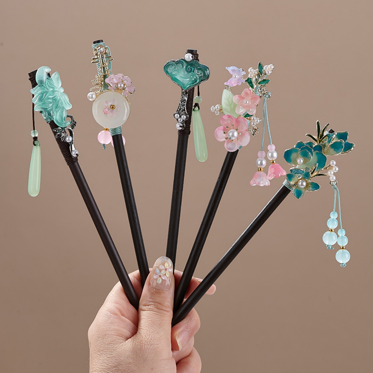 Vintage Flower Hairpin For Wom – Hanbok Hair Pin recenzja i cena