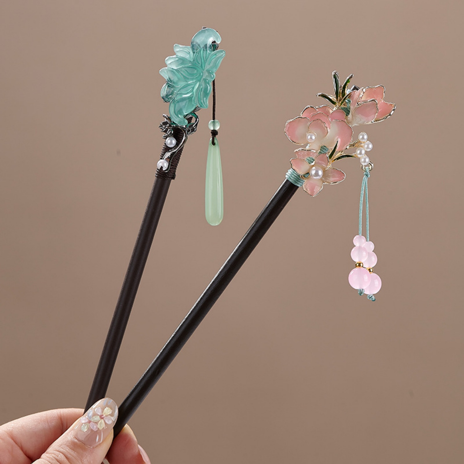 Vintage Flower Hairpin For Wom – Hanbok Hair Pin recenzja i cena