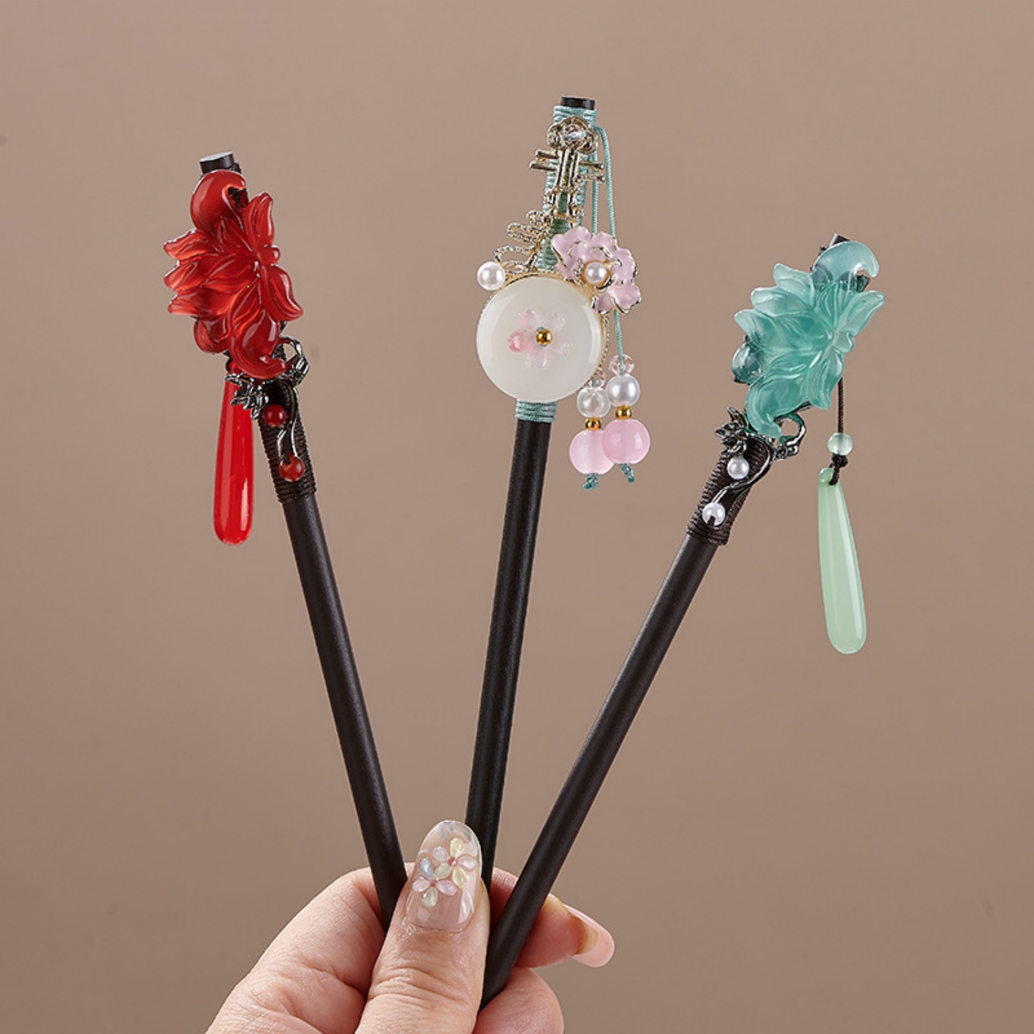 Vintage Flower Hairpin For Wom – Hanbok Hair Pin recenzja i cena