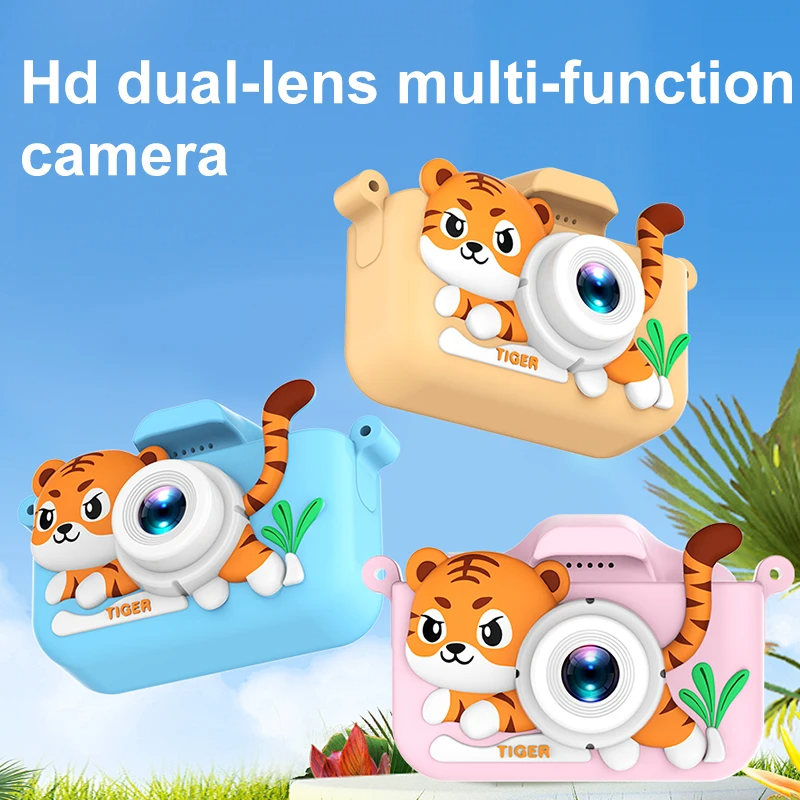 Kids Mini Camera Cartoon Tiger – Korean Girls Lifestyle recenzja i cena