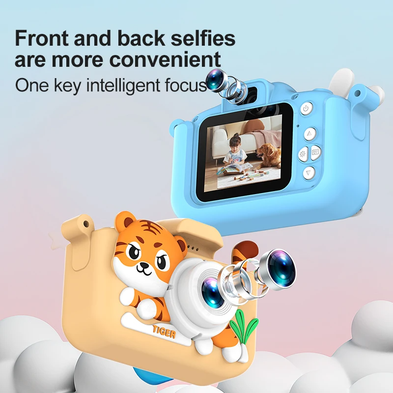 Kids Mini Camera Cartoon Tiger – Korean Girls Lifestyle recenzja i cena