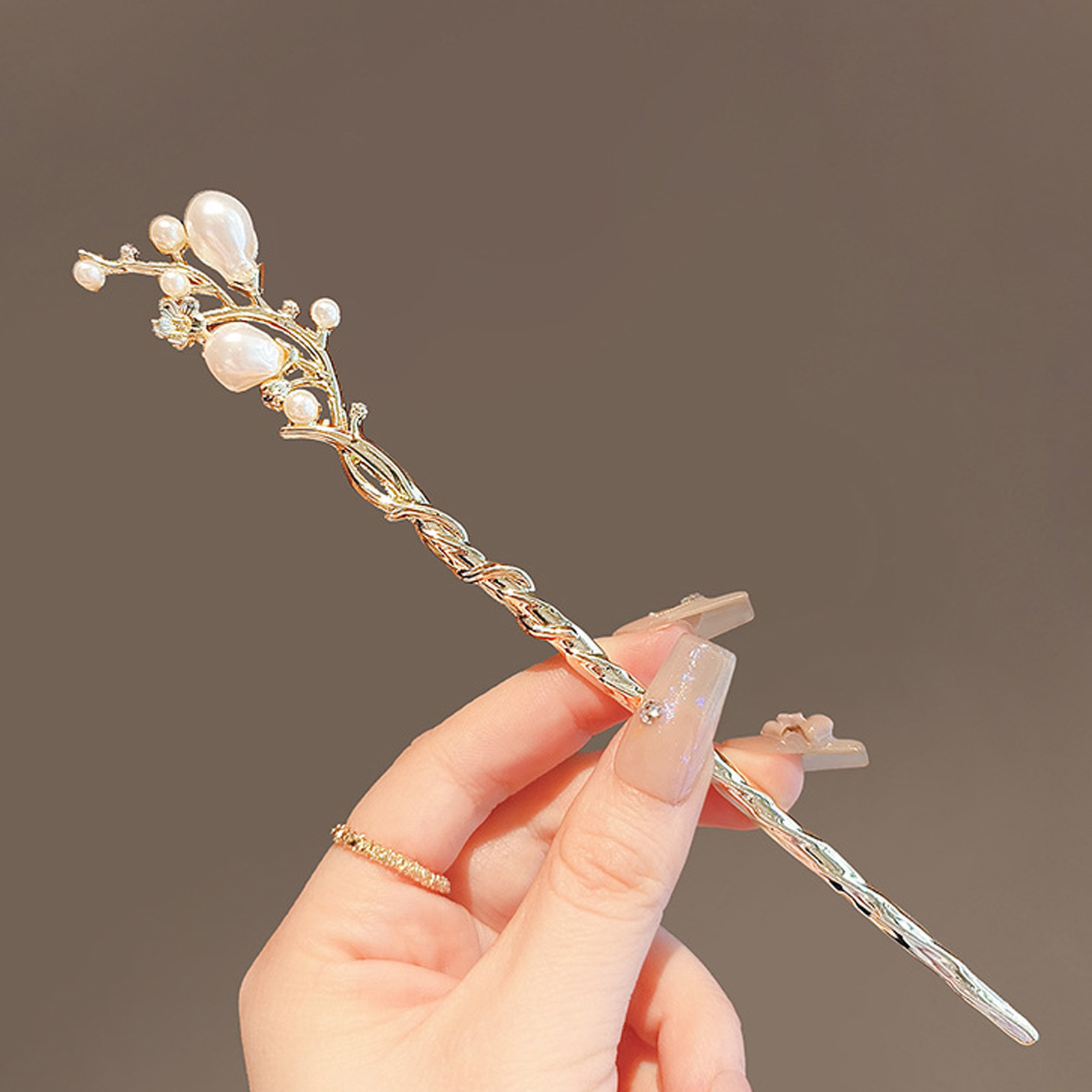Chinese Style Artificial Pear  – Hanbok Hair Pin recenzja i cena