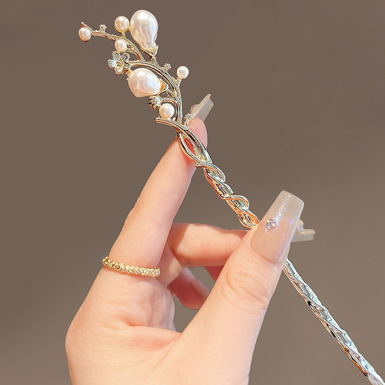 Chinese Style Artificial Pear  – Hanbok Hair Pin recenzja i cena