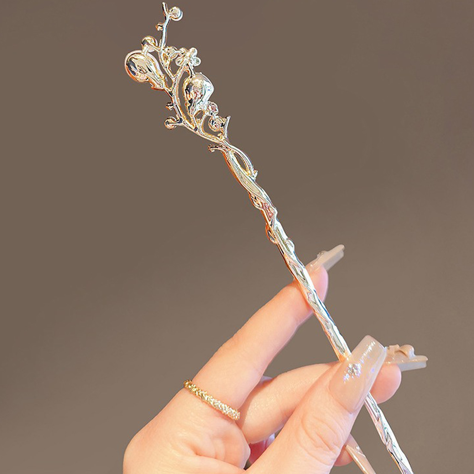 Chinese Style Artificial Pear  – Hanbok Hair Pin recenzja i cena