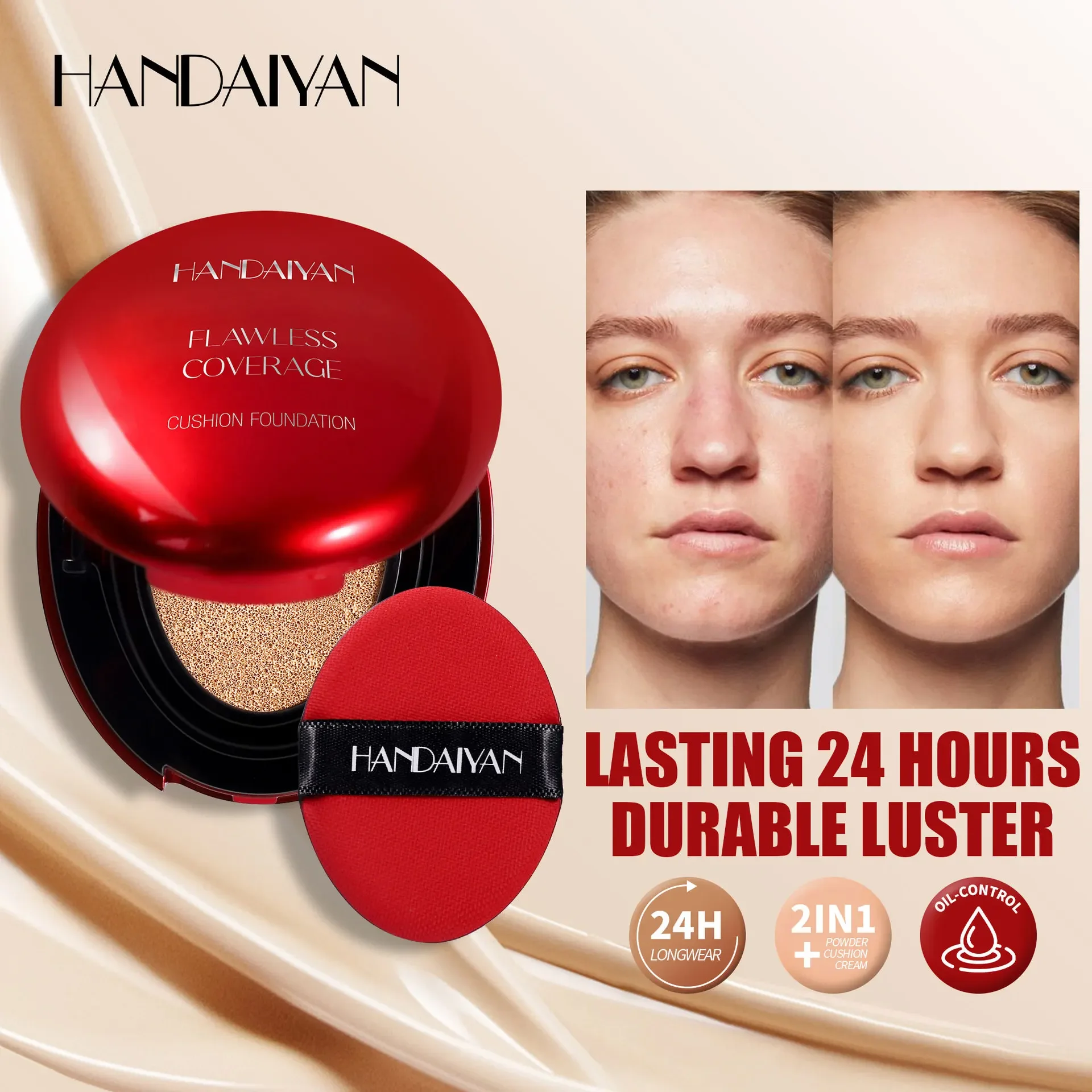 Korean Air Cushion Foundation  – Bb Cushion Korean recenzja i cena