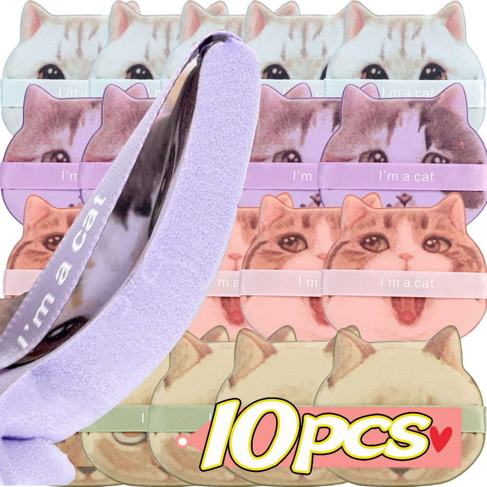 10PCS Air Cushion Cosmetic Puf – Bb Cushion Korean recenzja i cena