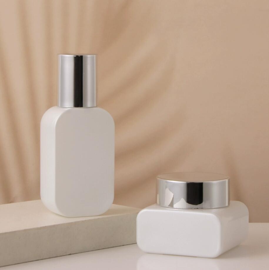 100ml white glass bottle silve – Essence Serum Toner recenzja i cena