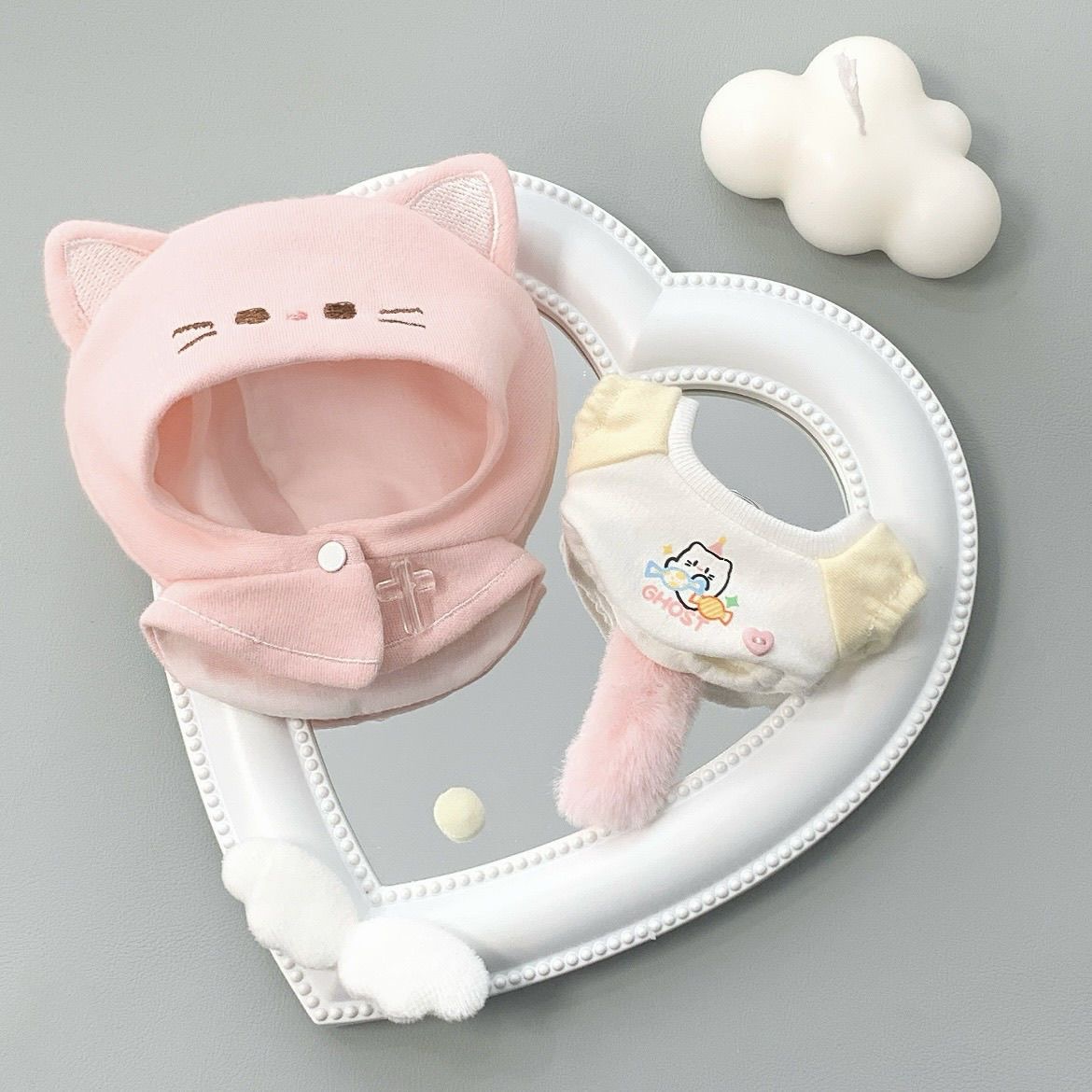 10cm Cotton Doll Cat Ears With – Korean Girls Lifestyle recenzja i cena