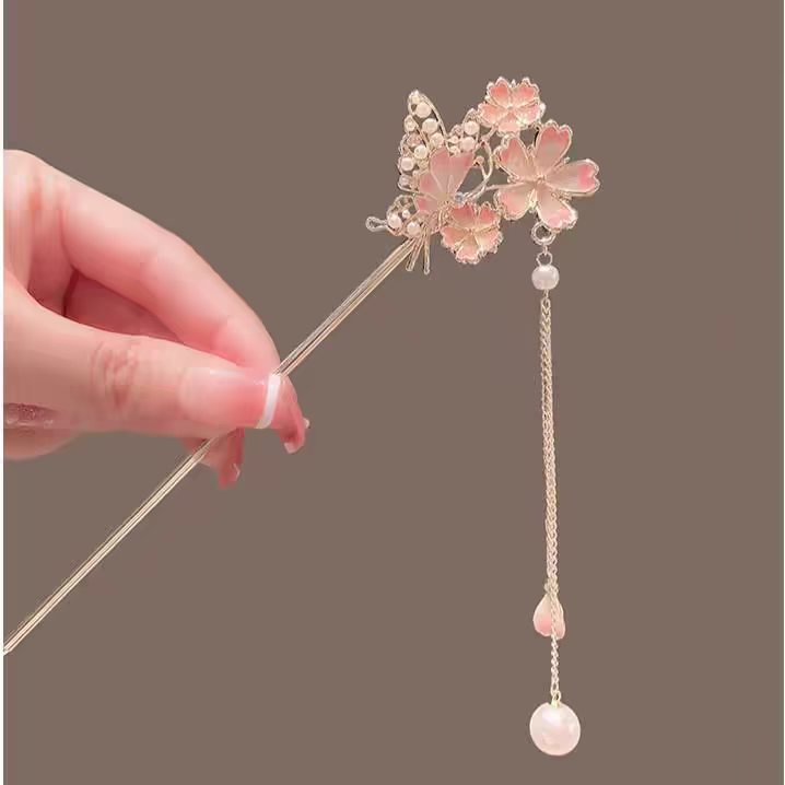 Sakura Hairpin with a High-End – Hanbok Hair Pin recenzja i cena