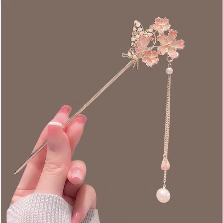 Sakura Hairpin with a High-End – Hanbok Hair Pin recenzja i cena