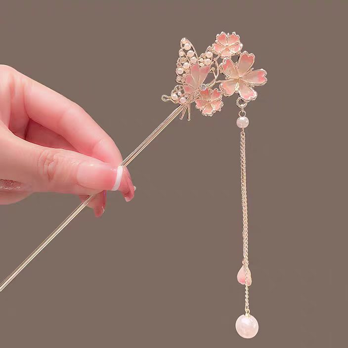 Sakura Hairpin with a High-End – Hanbok Hair Pin recenzja i cena