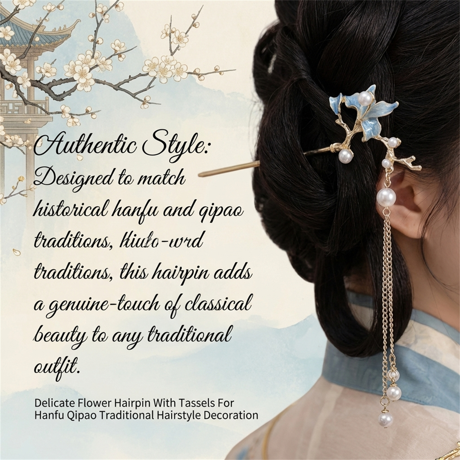 New Chinese Style Antique Hair – Hanbok Hair Pin recenzja i cena