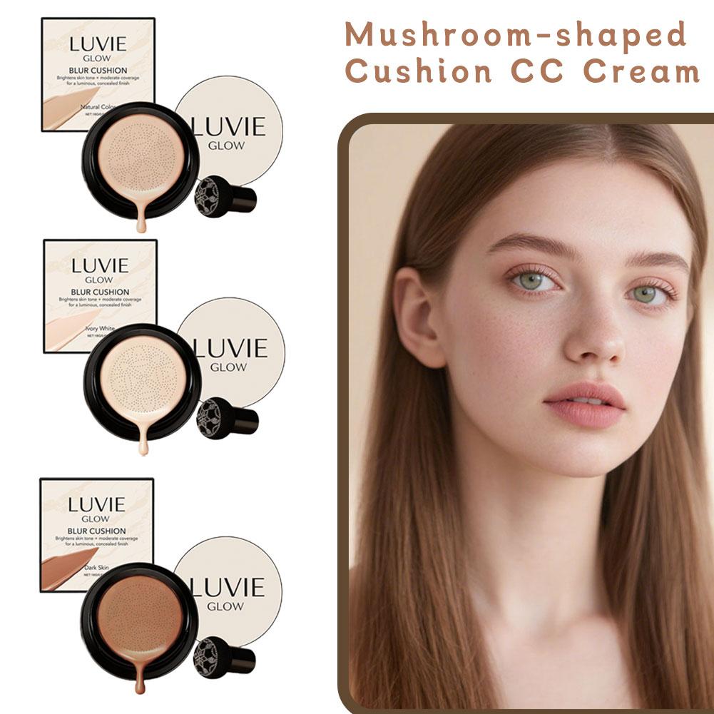 LUVIE GLOW Korean Mushroom Puf – Bb Cushion Korean recenzja i cena