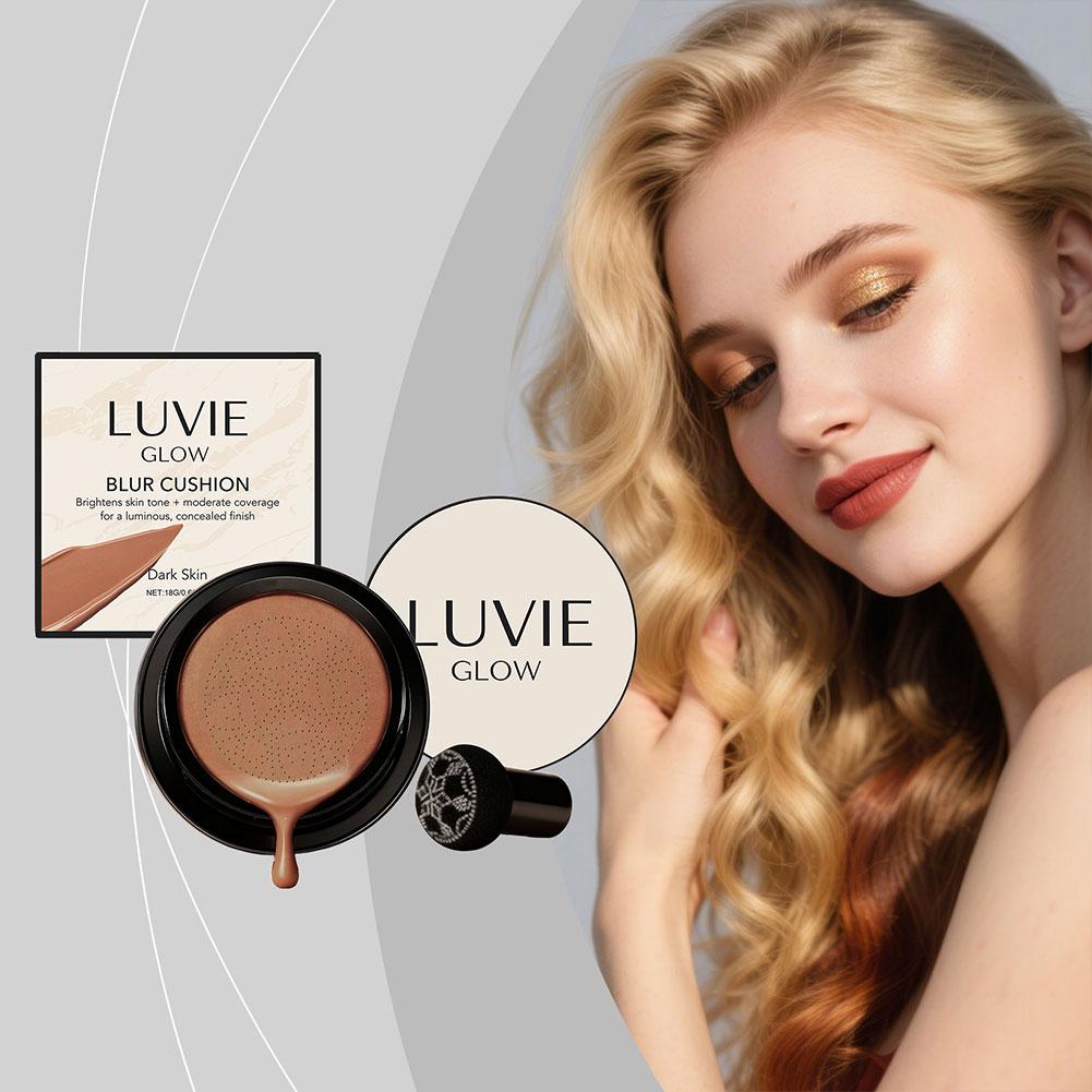 LUVIE GLOW Korean Mushroom Puf – Bb Cushion Korean recenzja i cena