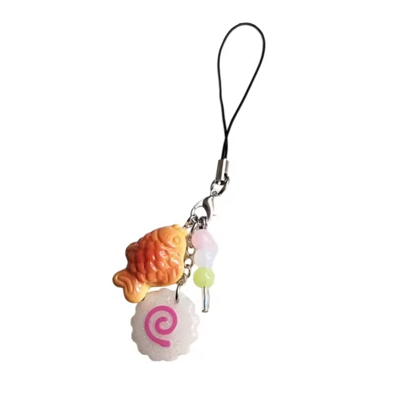Cute Acrylic Pink Squid Roll P – Tteokbokki Rice Cake recenzja i cena