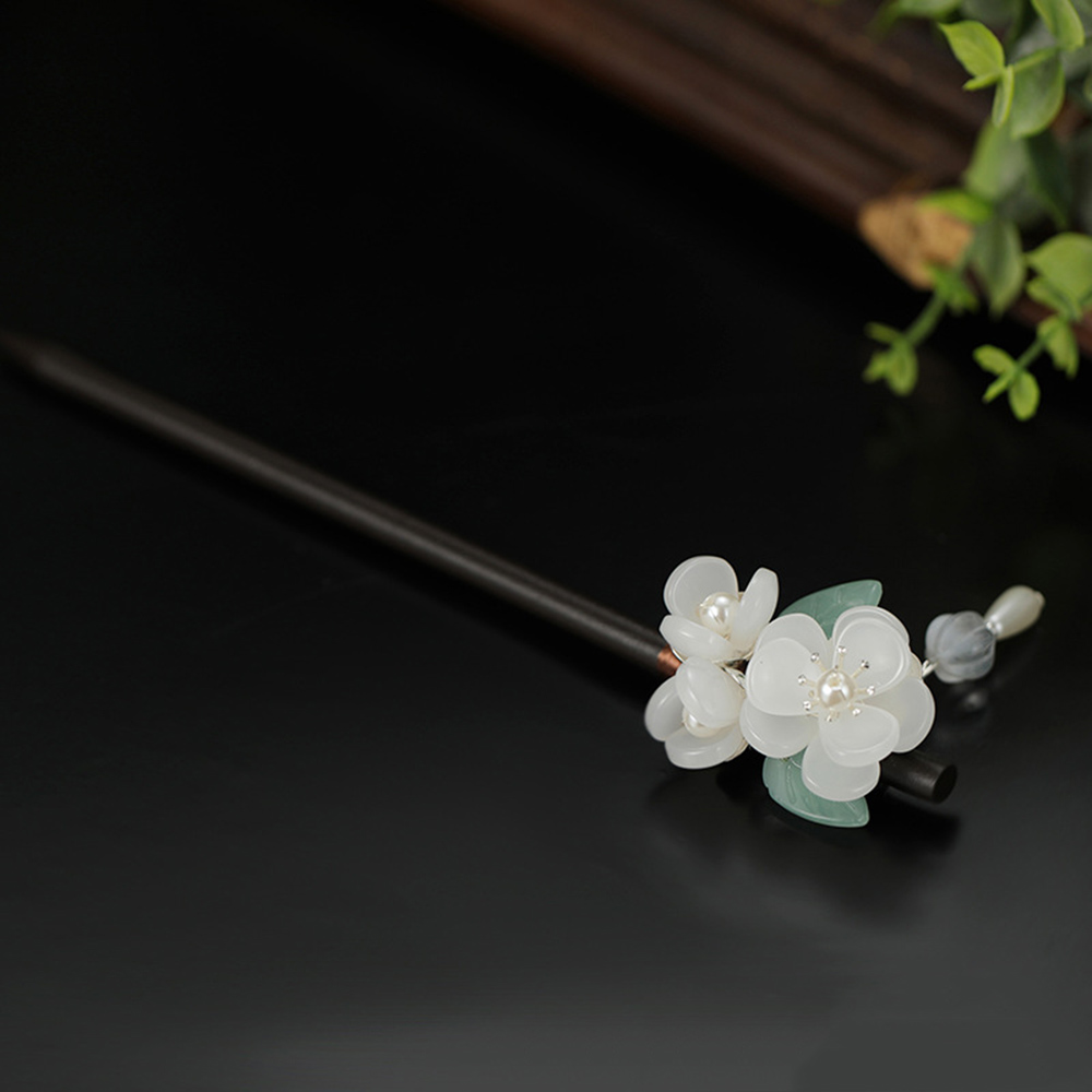 Retro Flower Hairpin With Pear – Hanbok Hair Pin recenzja i cena